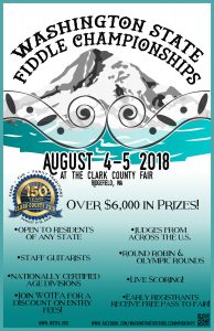 Washington State Fiddle Championship @ Clark County Fair | Ridgefield | Washington | United States