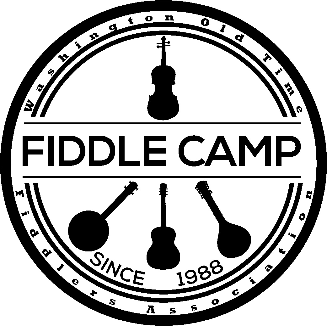 Fiddle Camp Logo - White