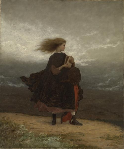 Eastman Johnson, The Girl I Left Behind Me, ca. 1872, oil on canvas, Smithsonian American Art Museum, Museum purchase made possible in part by Mrs. Alexander Hamilton Rice in memory of her husband and by Ralph Cross Johnson, 1986.79